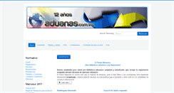 Desktop Screenshot of aduanas.com.ve